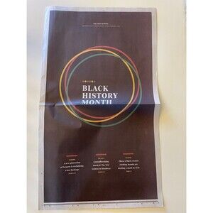 Black History Month 2024 USA Today newspaper 2/4/24